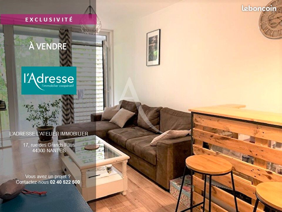 Appartement 2 pièces 42 m² · à Nantes · 42 m² · 179 800 €