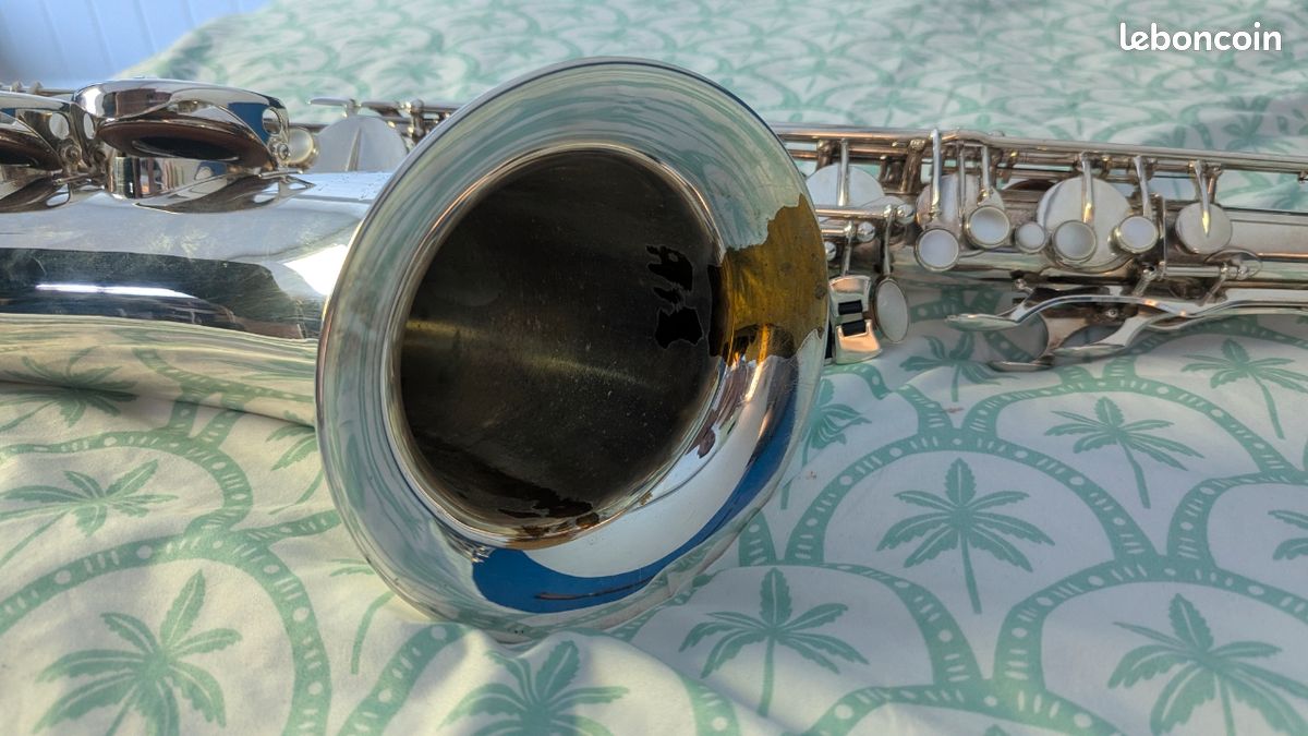 Saxophone ténor Selmer Balanced, plaqué argent 1947 (image 3)