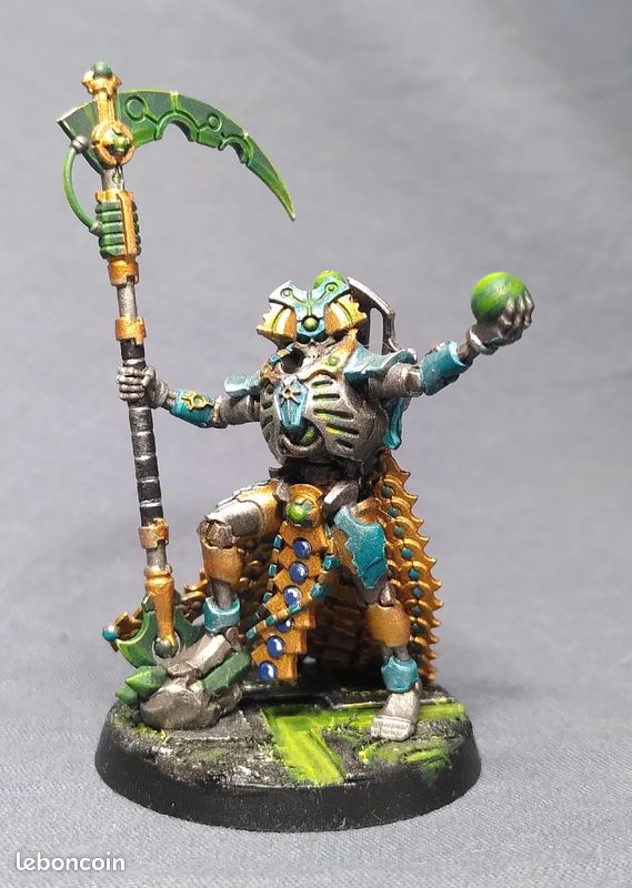 Overlord necron propainted Nihilak (image 3)