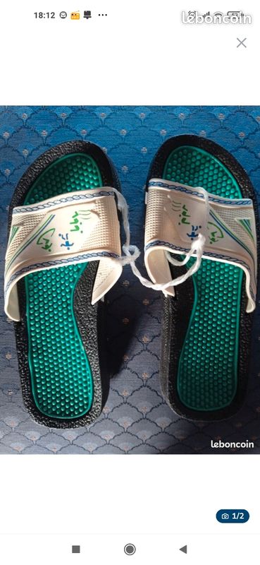 Mules claquettes avec picots massages Chaussures