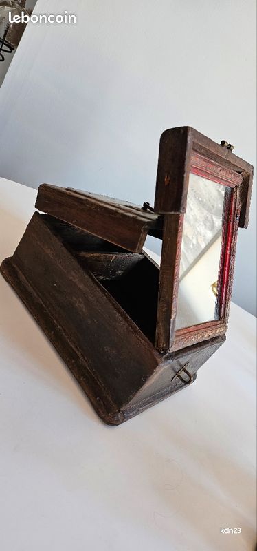 Ancienne boite barbier indien (image 5)