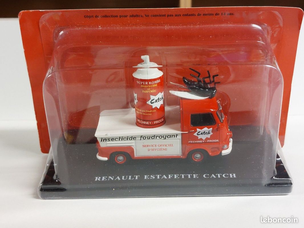 Modèle Réduit 1:43 IXO - Renault Estafette Commerce Ambulant 'Grand Bazar Central' 1961 - Neuf