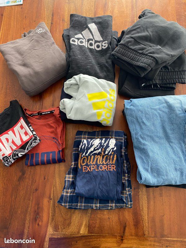 Lot vêtements garçon 13/14 ans (image 1)