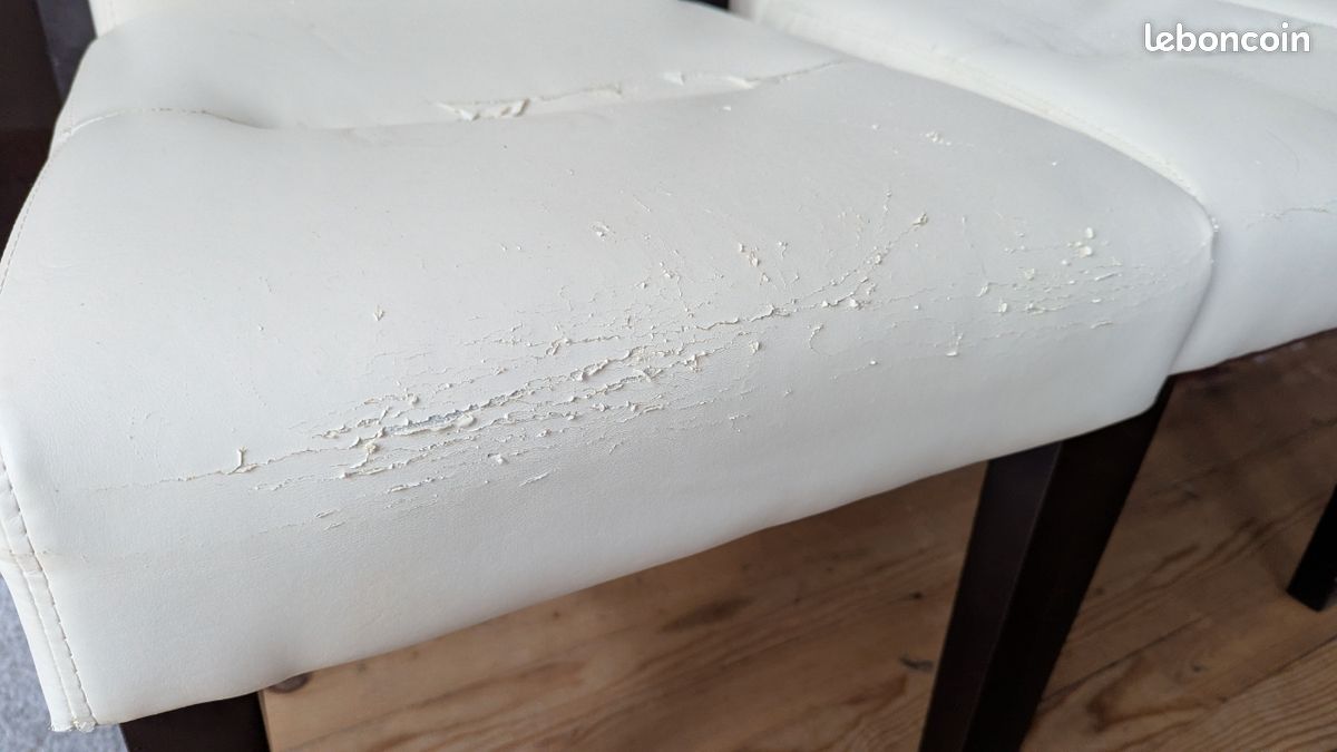 Lot de 4 chaises a restaurer (image 3)
