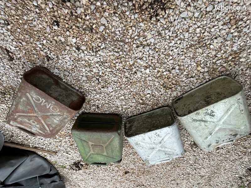 Bidon jerrican carburant bricolage militaire armée ww2 ? (image 5)