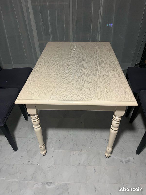 Table à manger avec rallonge (image 1)