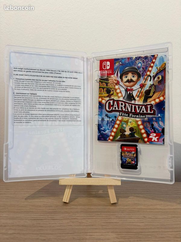 Jeu Carnival - Fête Foraine : Code De Téléchargement Pour Nintendo Switch (FR/PAL)
