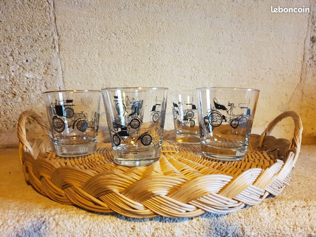 Lot de verres à Whisky motifs rétro (image 6)