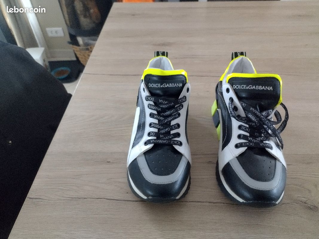 Dolce&gabbana Basket Dolce Gabbana Femme Noir Basket Femme