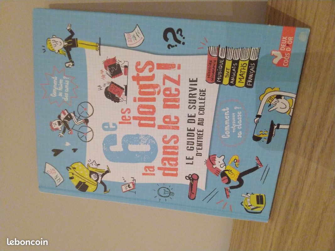 Livre "la 6e les doigts dans le nez " (image 2)