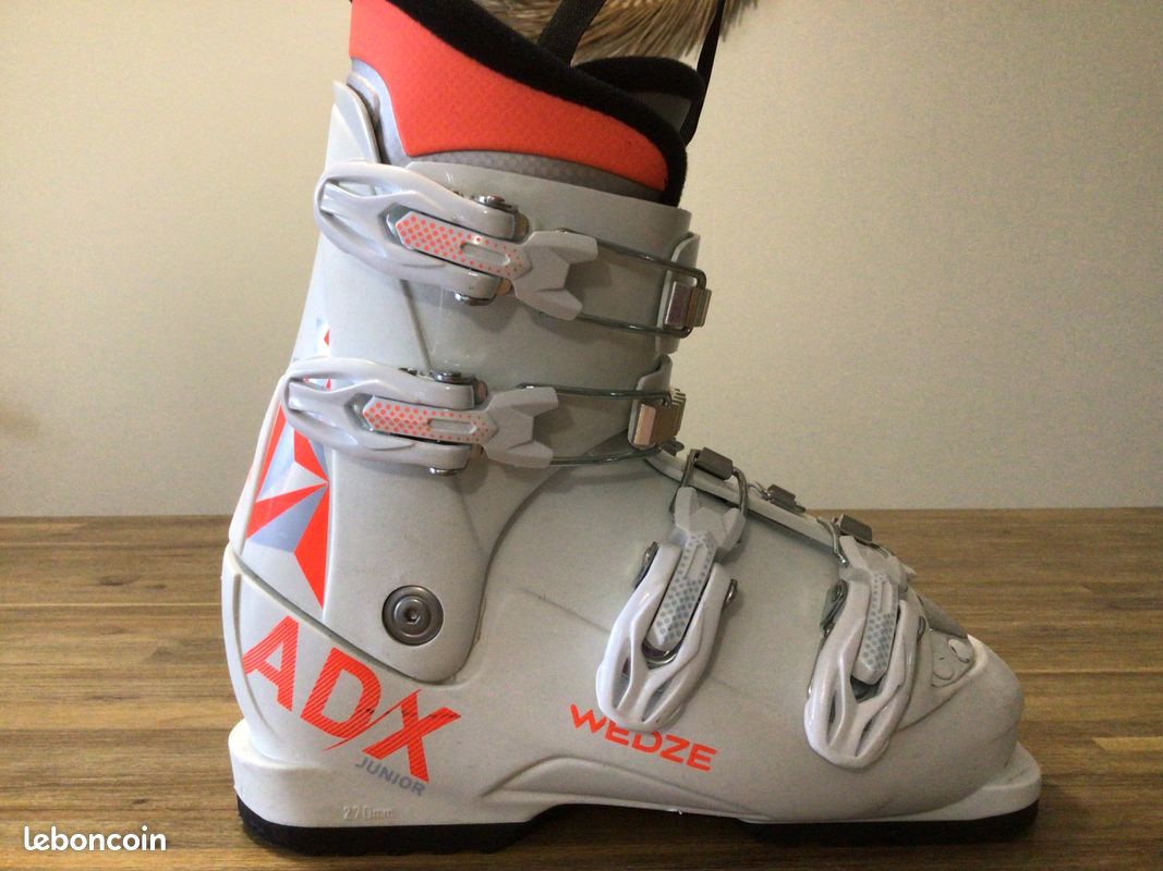 Chaussures de ski enfant wedze ADX 500 taille 37 37,5 décathlon