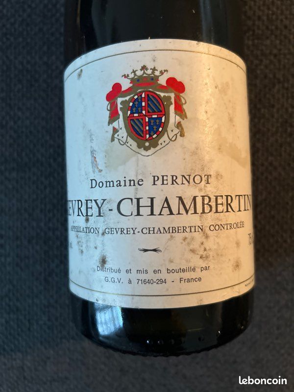 GEVREY- CHAMBERTIN 1989 Domaine Pernot (image 3)