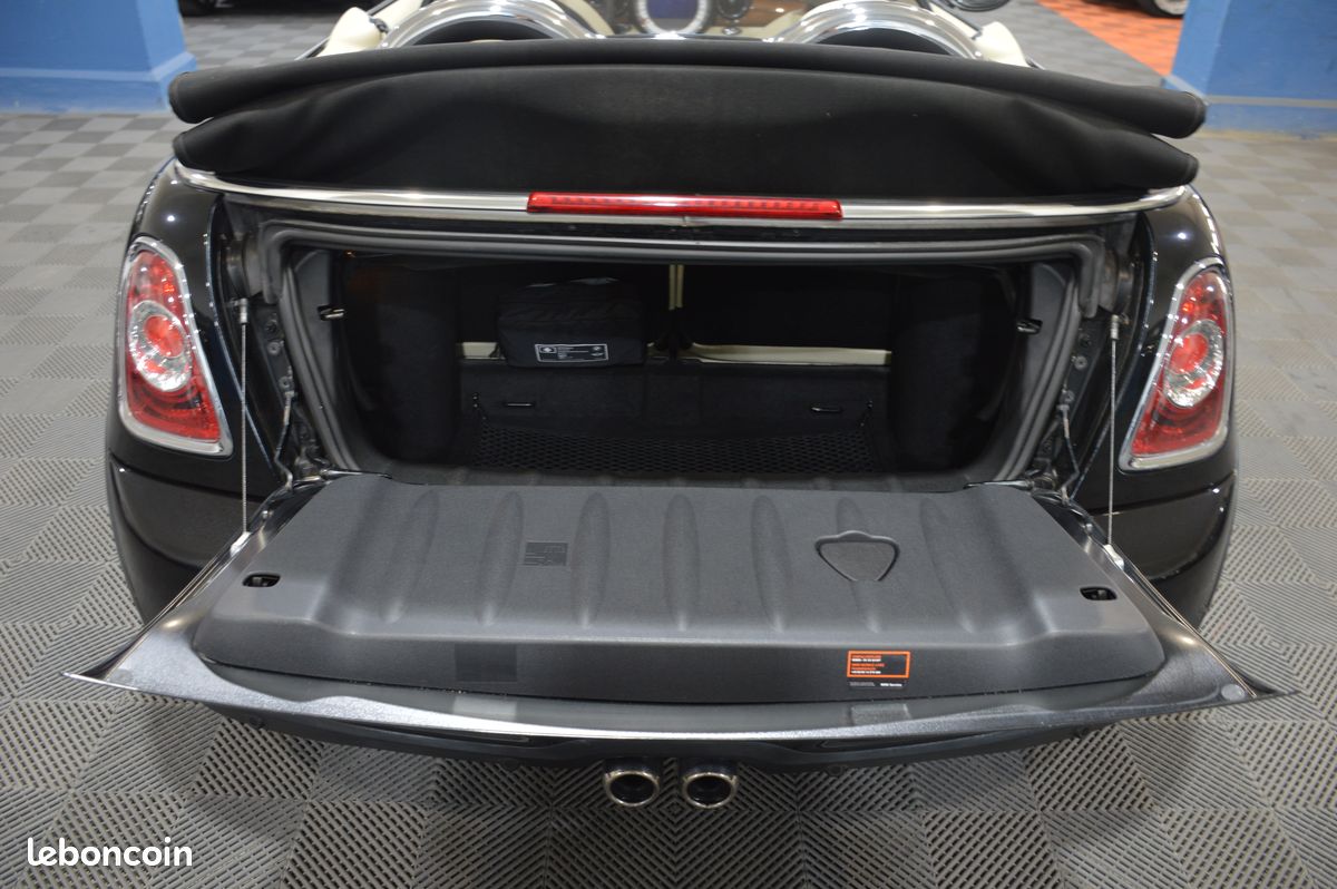 MINI CABRIOLET II (2) 1.6 184 COOPER S-69.152km-1ère Main-Sièges Chauffants-Bois-Cuir Intégral Beige-Harman Kardon-Jantes 17"-Configuration Inspirée Edition Goodwood-Historique Limpide Mini (image 15)