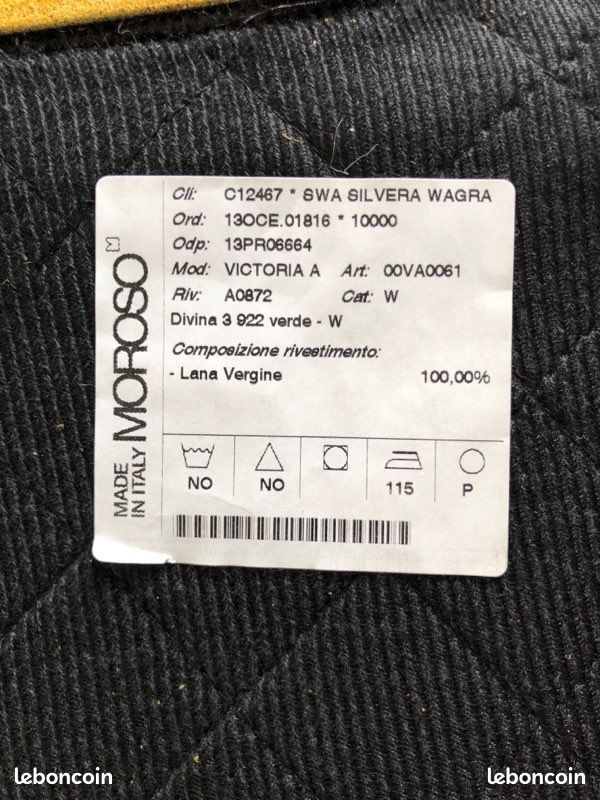 Fauteuil MOROSO Victoria (image 4)