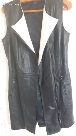 Jupe Longue Plissée ZAPA Beige Foncé - Taille 36 - Occasion Très Bon état - Made In France