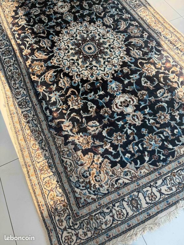 Tapis orient type Nain fait main (image 7)