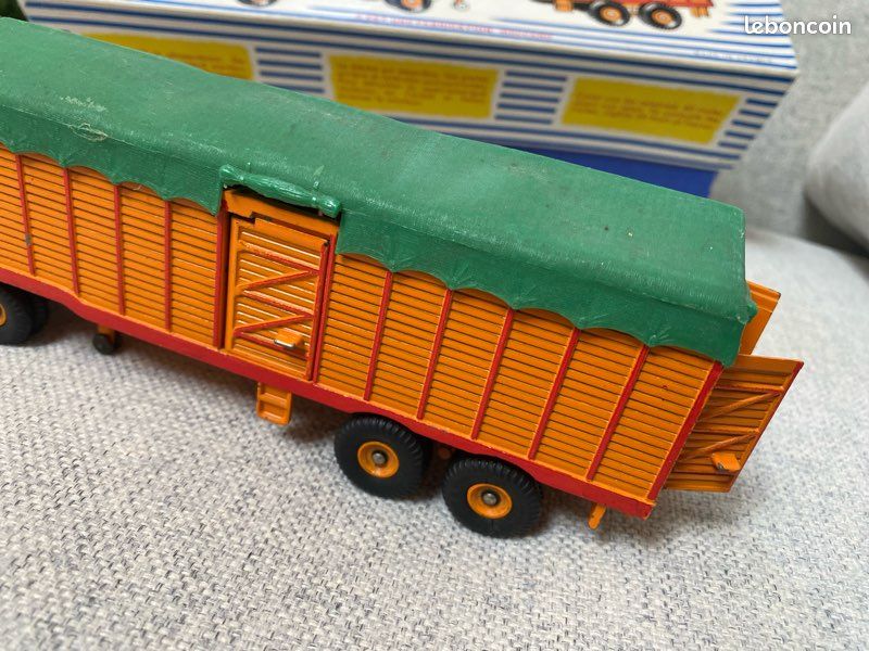 Dinky Supertoys 36B Willème • Circa 1957 • Tracteur & Remorque avec Boite
