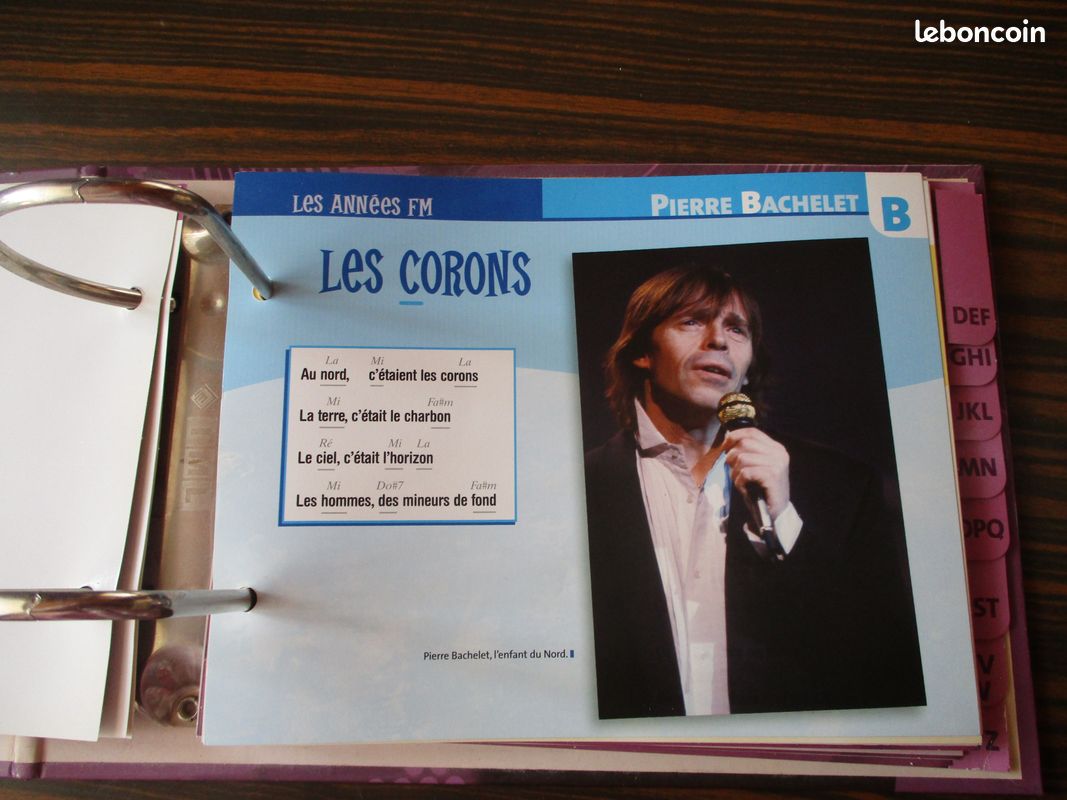 Classeur plaisir de chanter - Editions Atlas - paroles de chansons et accords de guitare ou autre instrument (image 6)