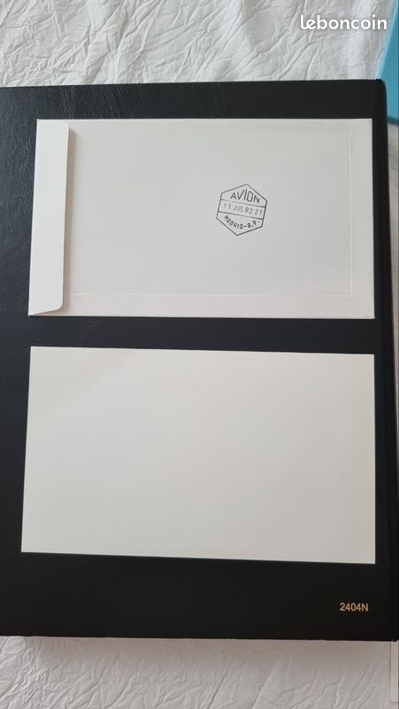 Timbre oblitéré en vol concorde 1982 (image 8)