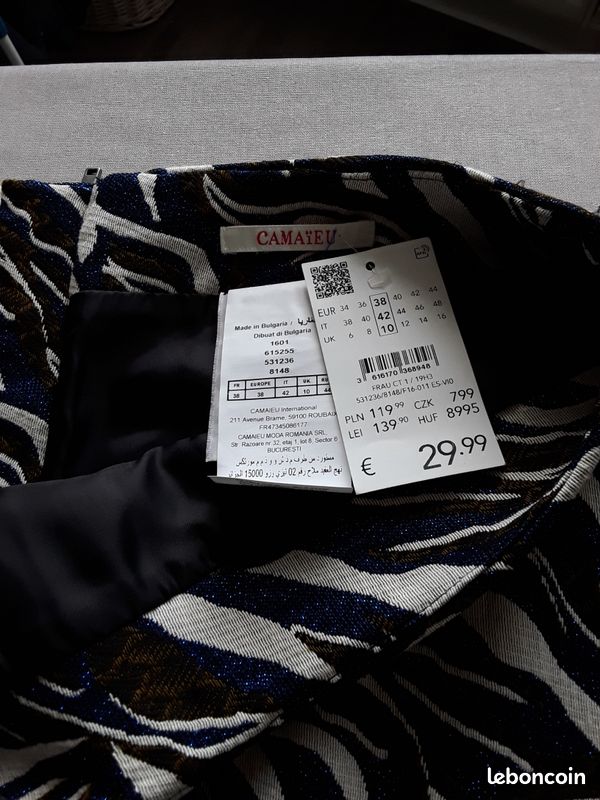 Jupe jupon Bonton Taille 1 Neuve avec étiquette on Gens de Confiance