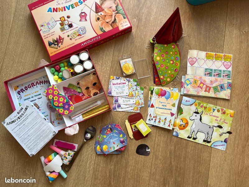 Coffret jeu anniversaire pour doudou (image 2)