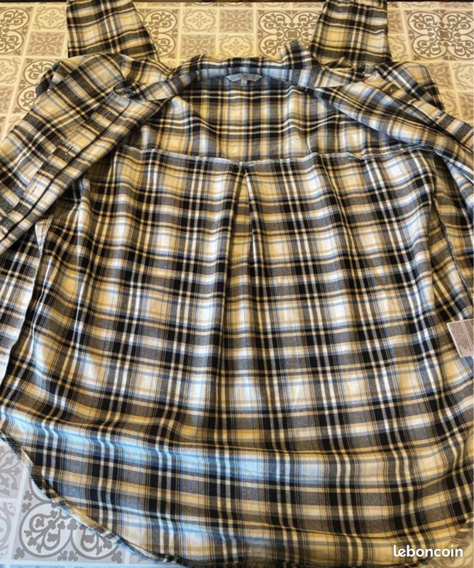 Chemise à Carreaux Rouge Cache Cache - Taille 4 (équivalent 38/40) - Occasion