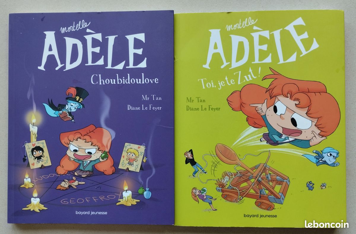 Lot de 2 Livres Mortelle Adèle (image 1)