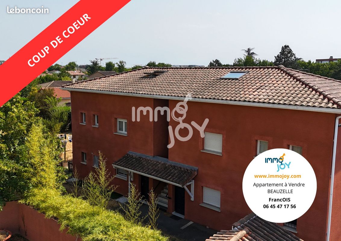 Appartement 3 pièces 65 m² · à Beauzelle · 65 m² · 185 000 €