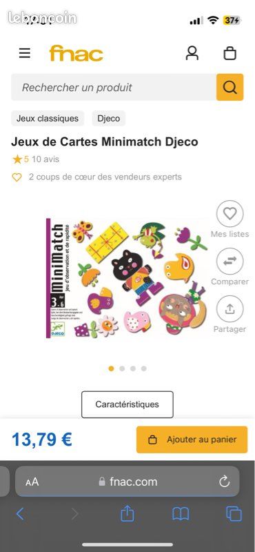 Lot de 4 jeux (DJECO et Oxybul) (image 18)