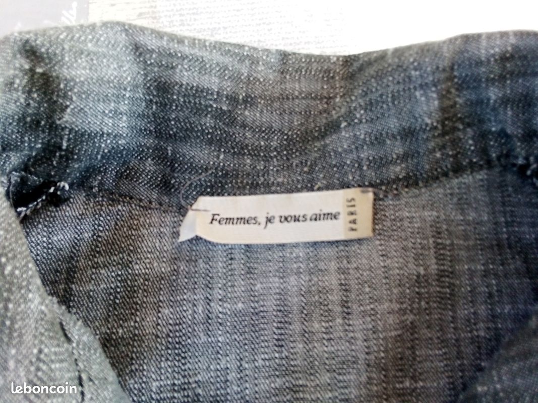 Blouson Femme Jean (image 2)