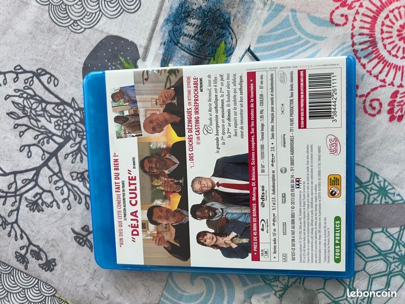 Film dvd Blu Ray « Qu’est-ce qu’on a fait au bon dieu » (image 2)