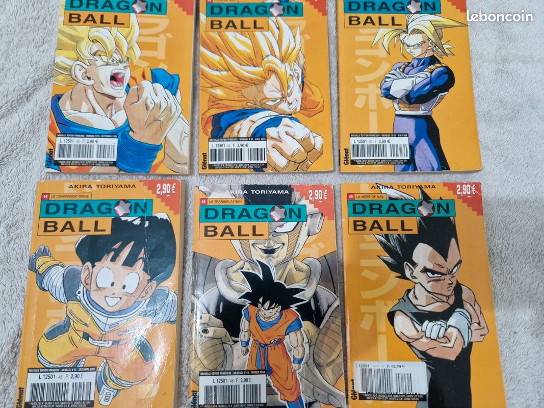 Lot de 9 tomes Dragon Ball kiosque orange (image 3)