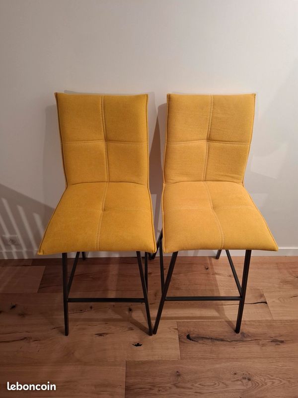 Chaises hautes confortables assise 65cm (image 2)