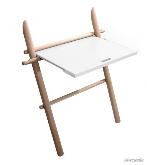 Bureau d'appoint appunto blanc eno studio (image 3)