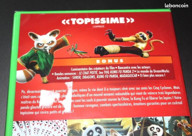 Lot de 2 DVD Kunfu Panda 2 et 3 NEUFS (zoe24) (image 7)