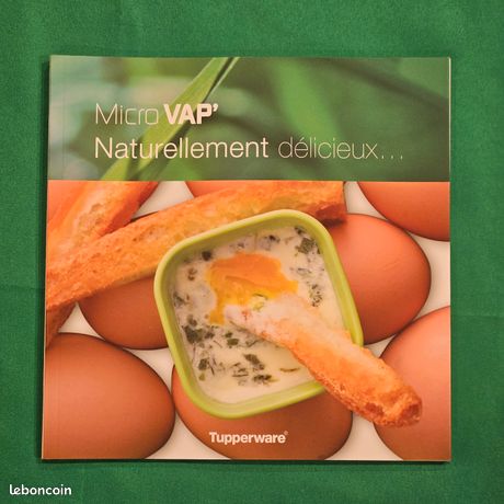 Livre recette Micro vap Tupperware