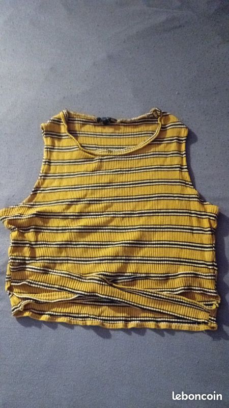 Paire de débardeurs style crochet top (image 2)
