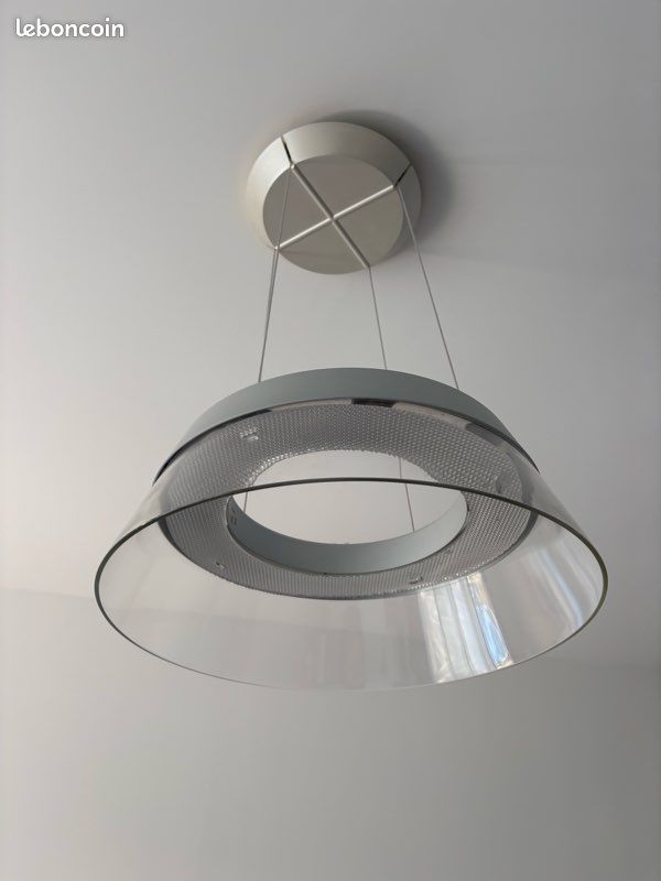 Matali Crasset – Lampe » ierace » en verre et aluminium Artemide (image 1)