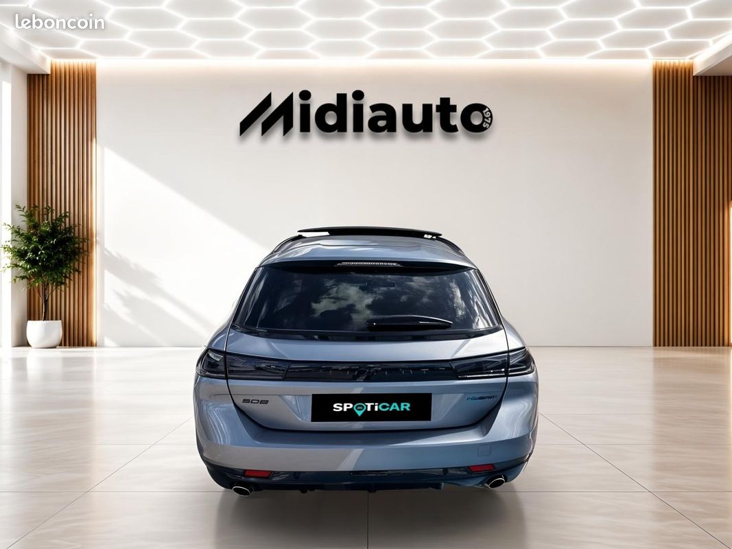 Peugeot 508 SW Hybrid 225ch GT e-EAT8 TOIT OUVRANT CHARGEUR EMBARQUE 7.4KW (image 4)