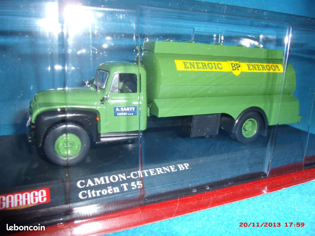 Miniature Norev 1/43 - Renault Galion 2.5T Citerne BP, Occasion Sans Boîte