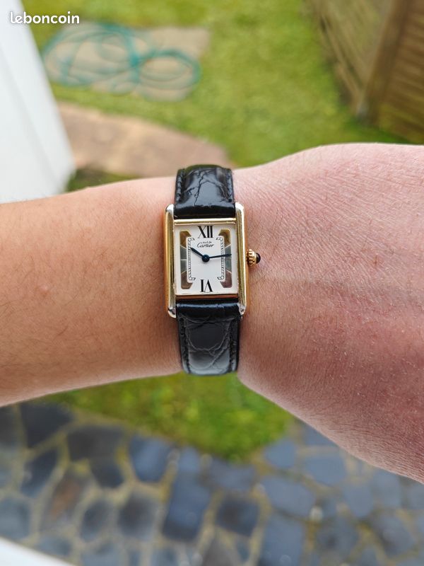 Montre Cartier tank vintage quartz (image 3)