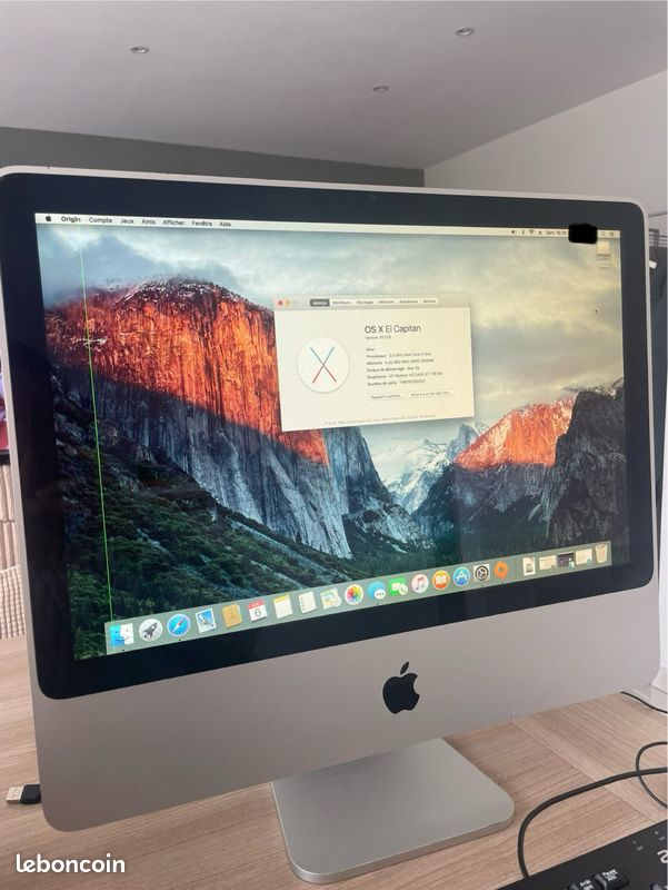 IMac 20” année 2008 (image 1)