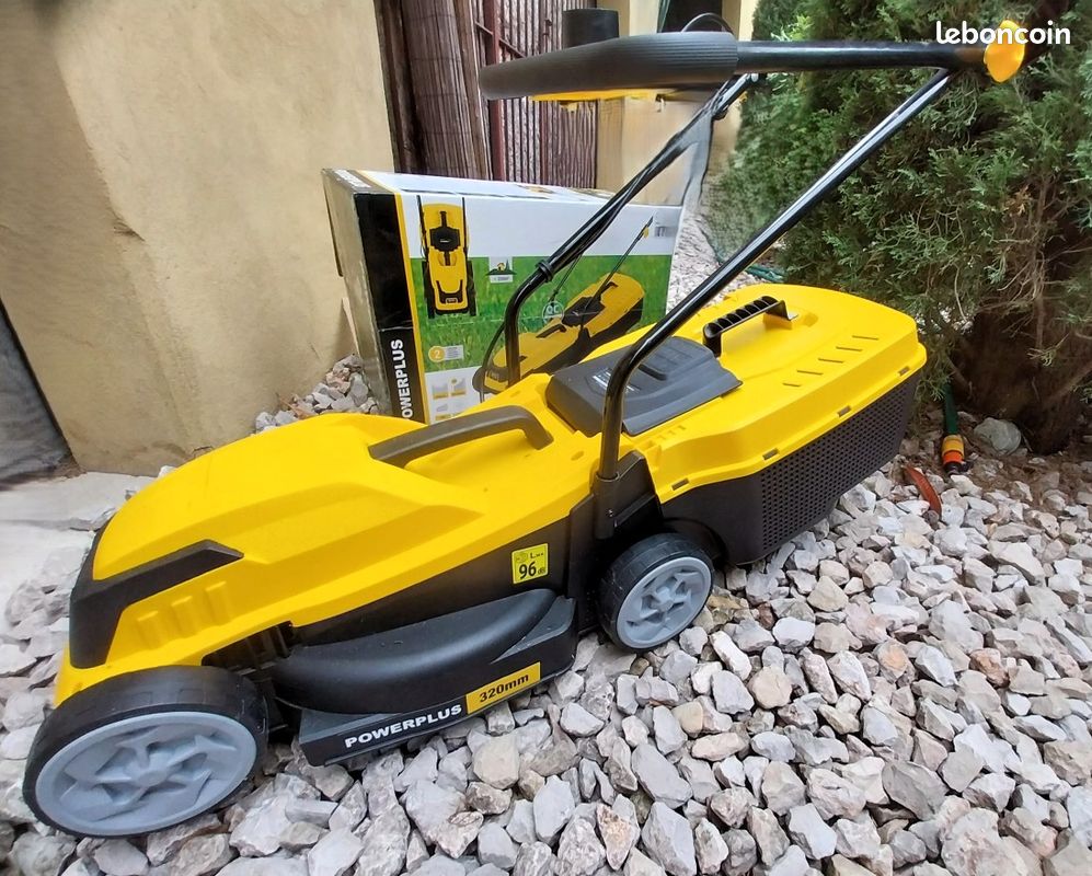 Tendeuse gazon électrique POWERPLUS POWEG 62205 (image 1)
