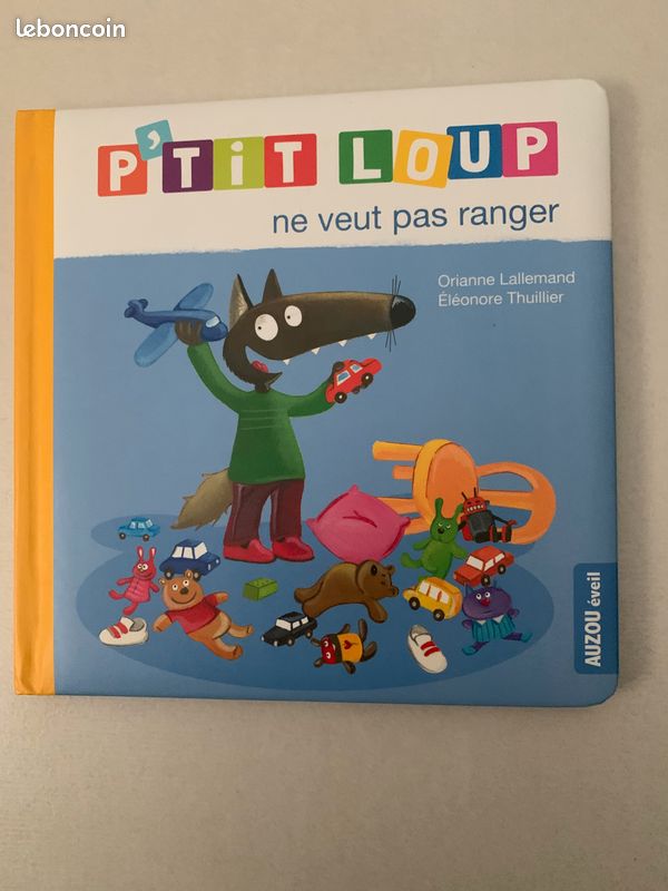 Livre P'tit loup ne veut pas ranger (image 1)