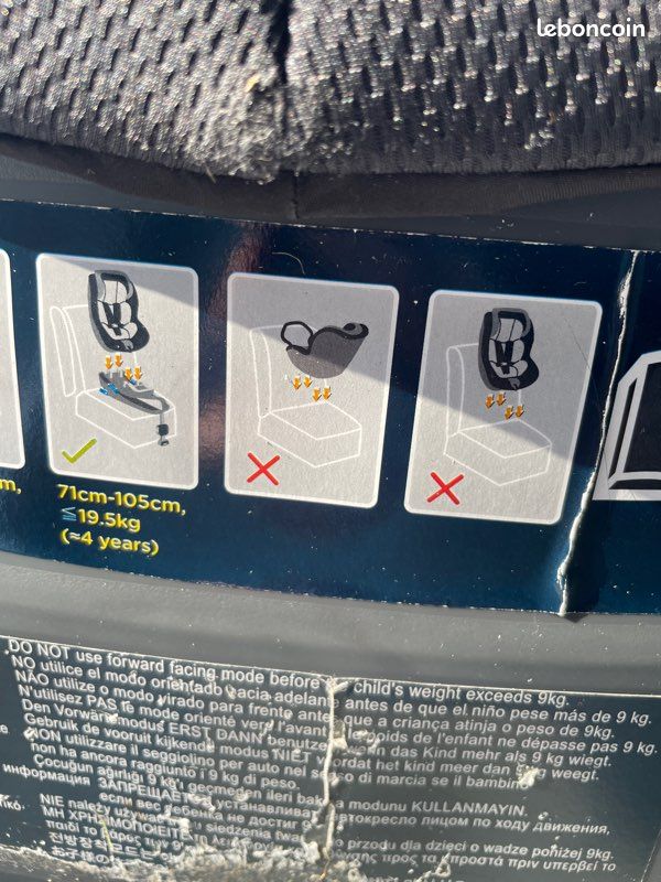 Siège auto bébé isofix de la naissance à 105cm i-anchorFix de Joie (image 7)
