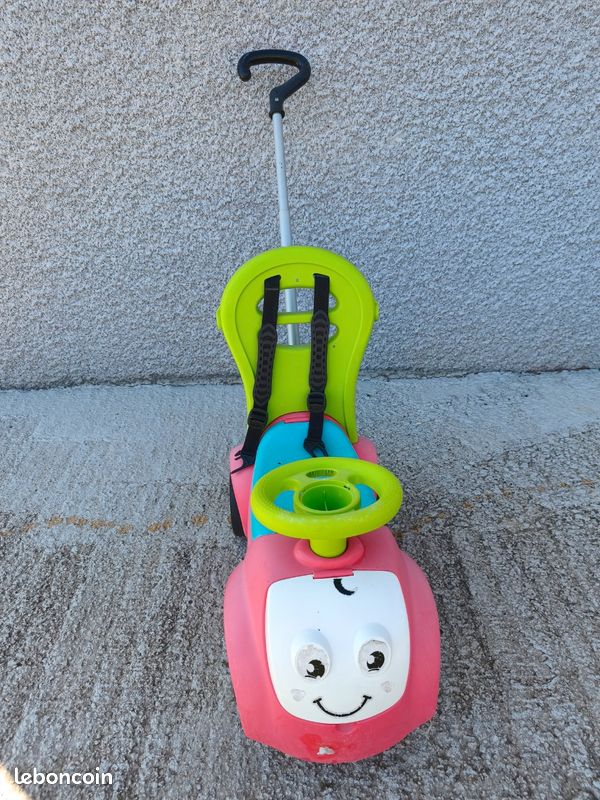 Porteur voiture Smoby rouge (image 1)