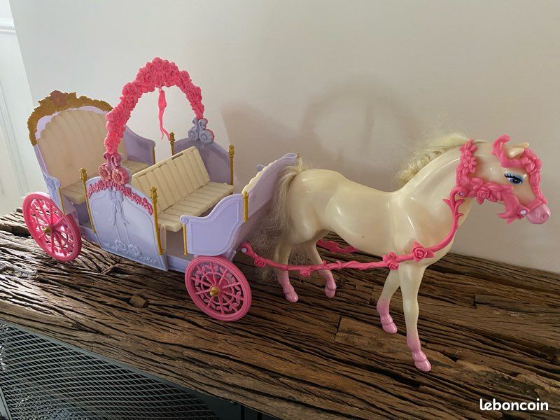 Calèche Barbie Jeux Jouets