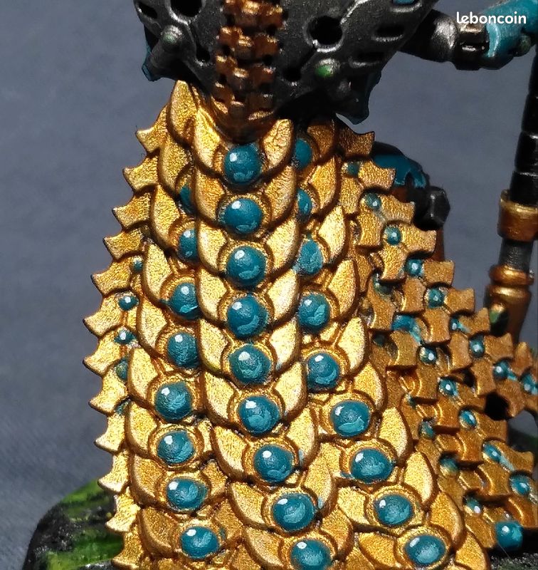 Overlord necron propainted Nihilak (image 2)