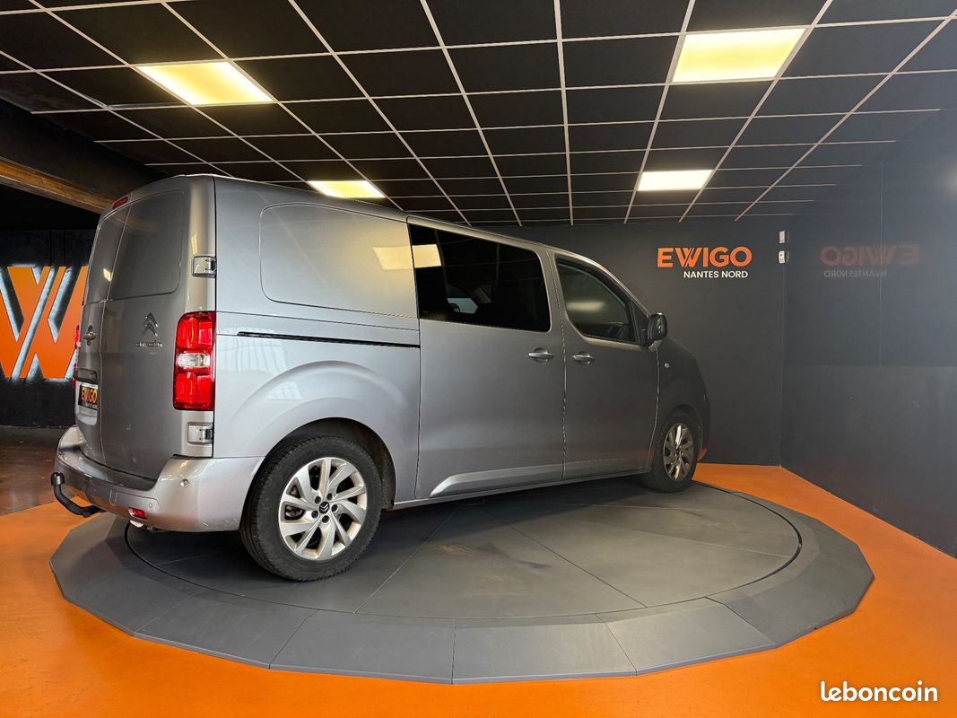 Citroen jumpy combi 2.0 bluehdi 175 m l2 eat bva / 5 places / caméra de recul / attelage / 2 portes latérales (image 22)