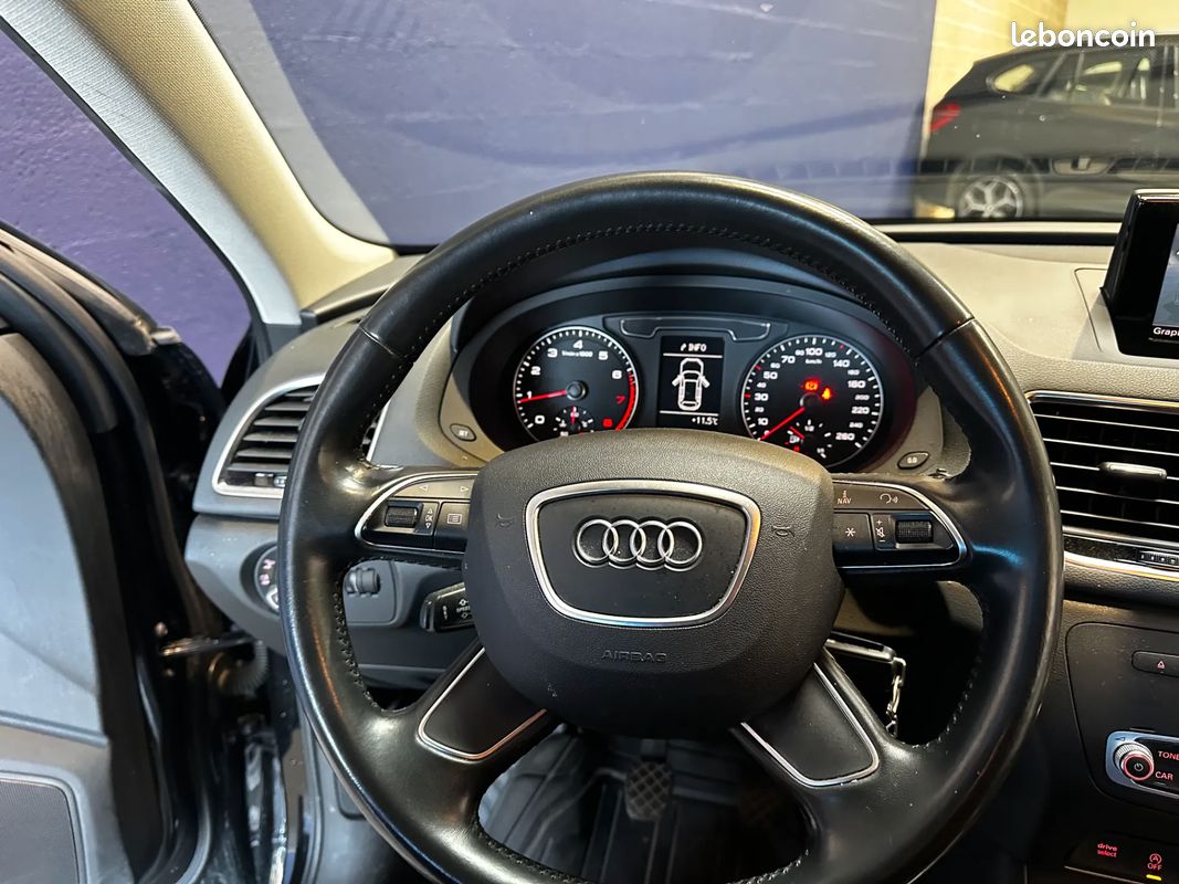 AUDI Q3 1.4 150ch AMBITION LUXE - 2016 - 90 000 km - Camera De Recul - LED (image 9)